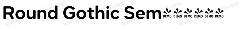 Round Gothic Sem字体转换